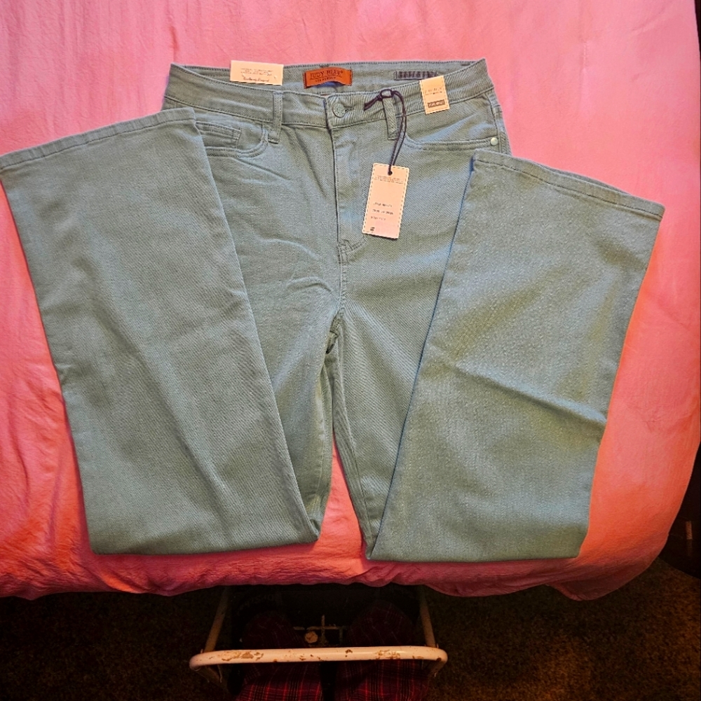 Judy Blue Sea Green High-waist flare jeans size 30/11